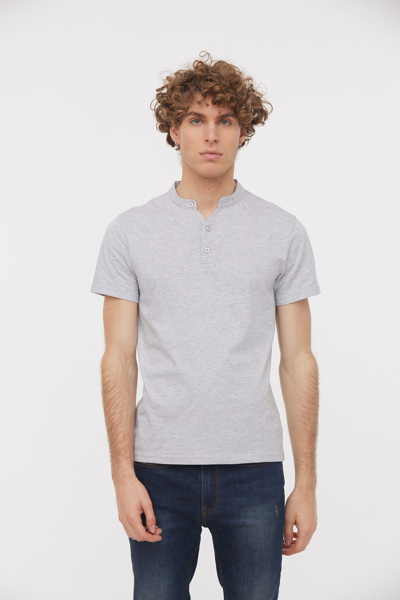 T-shirt Asilo Gris chine
