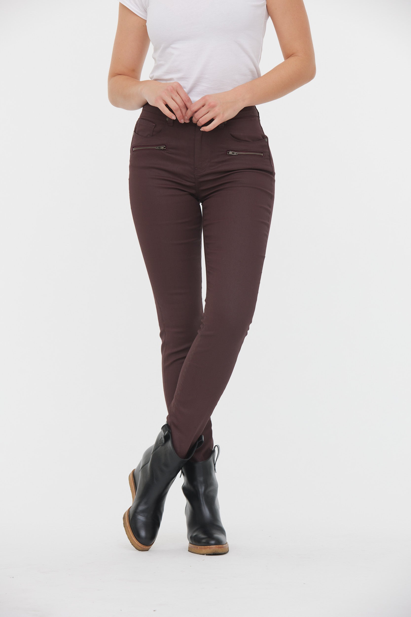 Pantalon LC135 Bordeaux Coatted