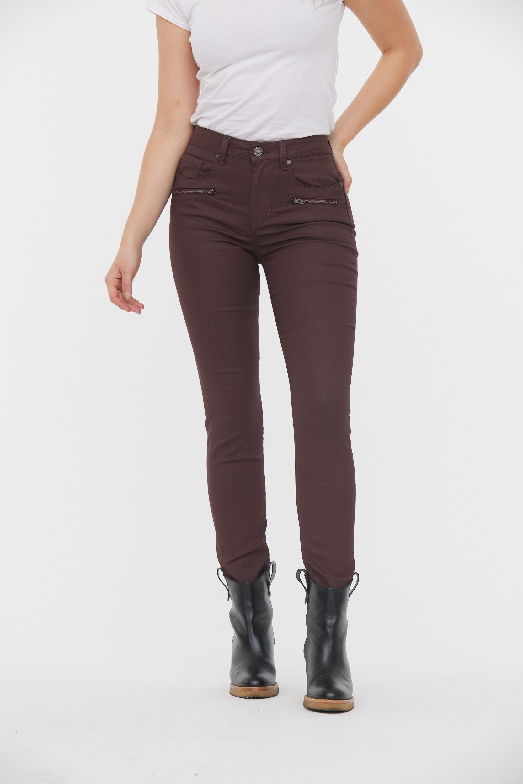 Pantalon LC135 Bordeaux Coatted