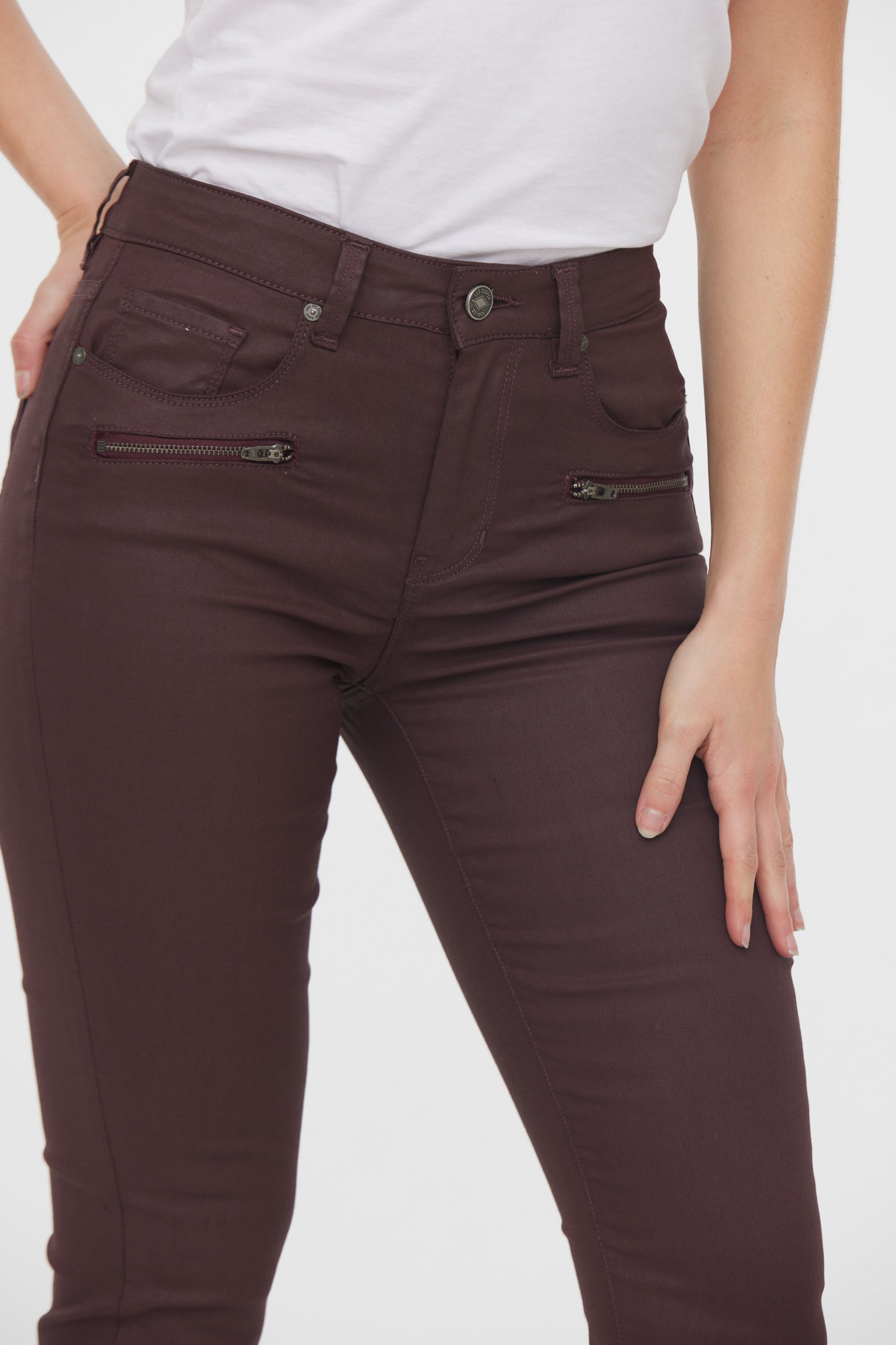 Pantalon LC135 Bordeaux Coatted