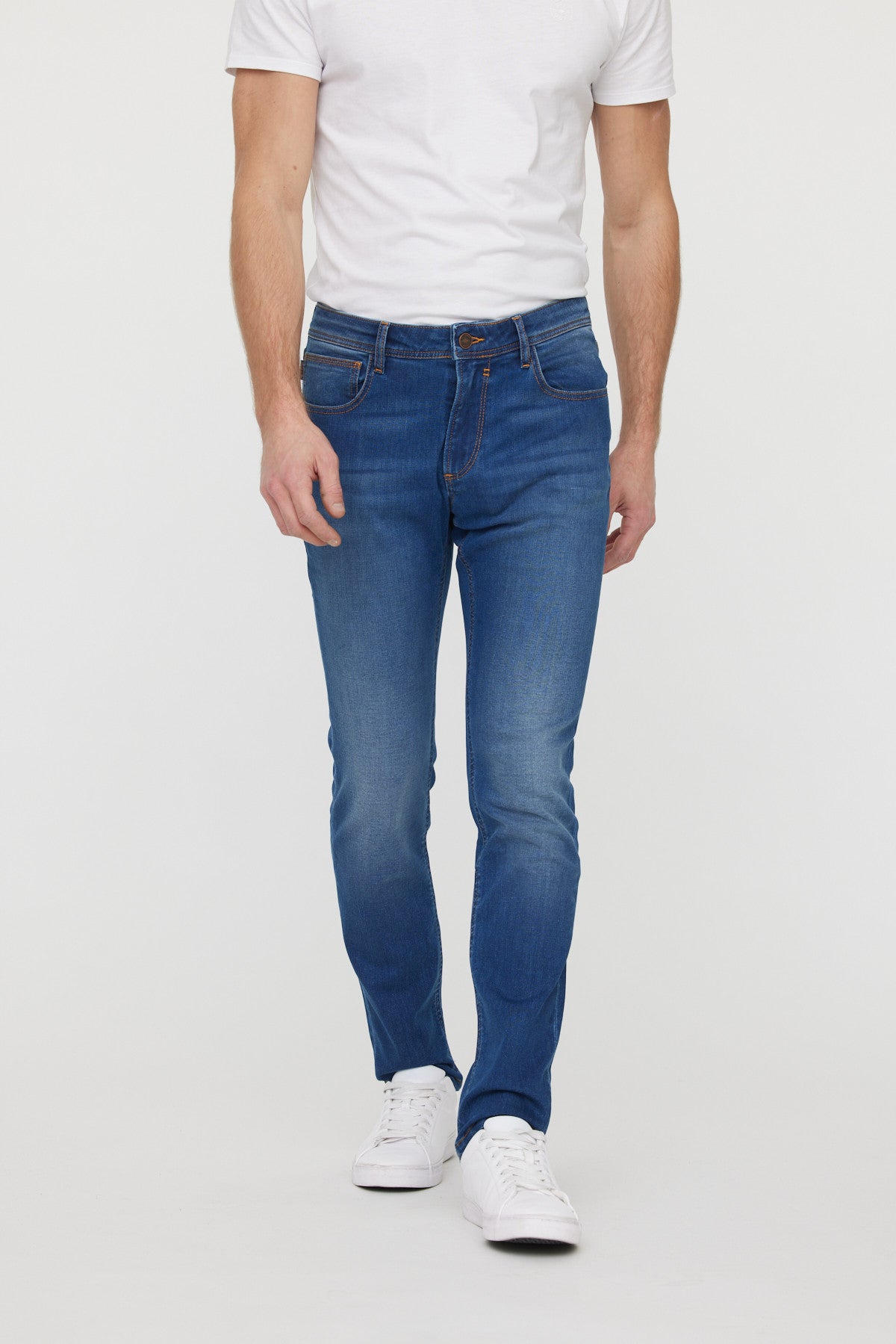 Jean LC128 Medium Blue Dirty