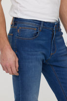 Jean LC128 Medium Blue Dirty