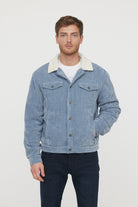 Veste Framy Gris Bleu