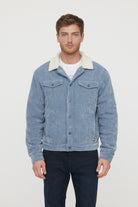 Veste Framy Gris Bleu