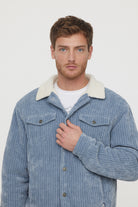 Veste Framy Gris Bleu