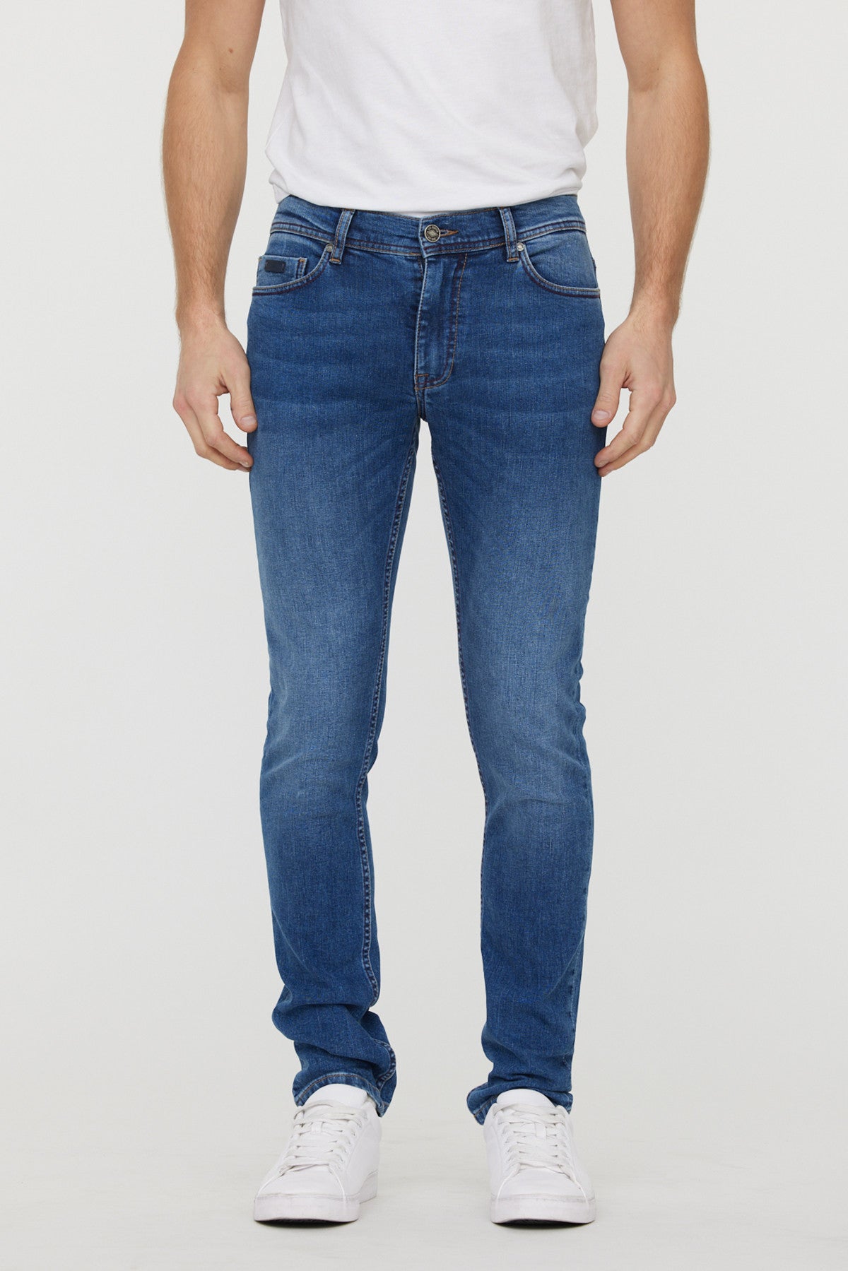 Jean LC132 Medium Blue Brushed