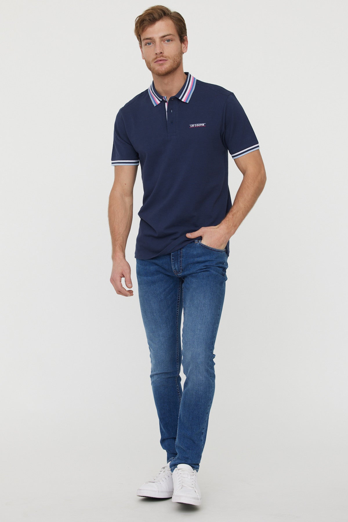 Jean LC132 Medium Blue Brushed