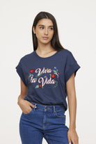 T-shirt AZINA Navy