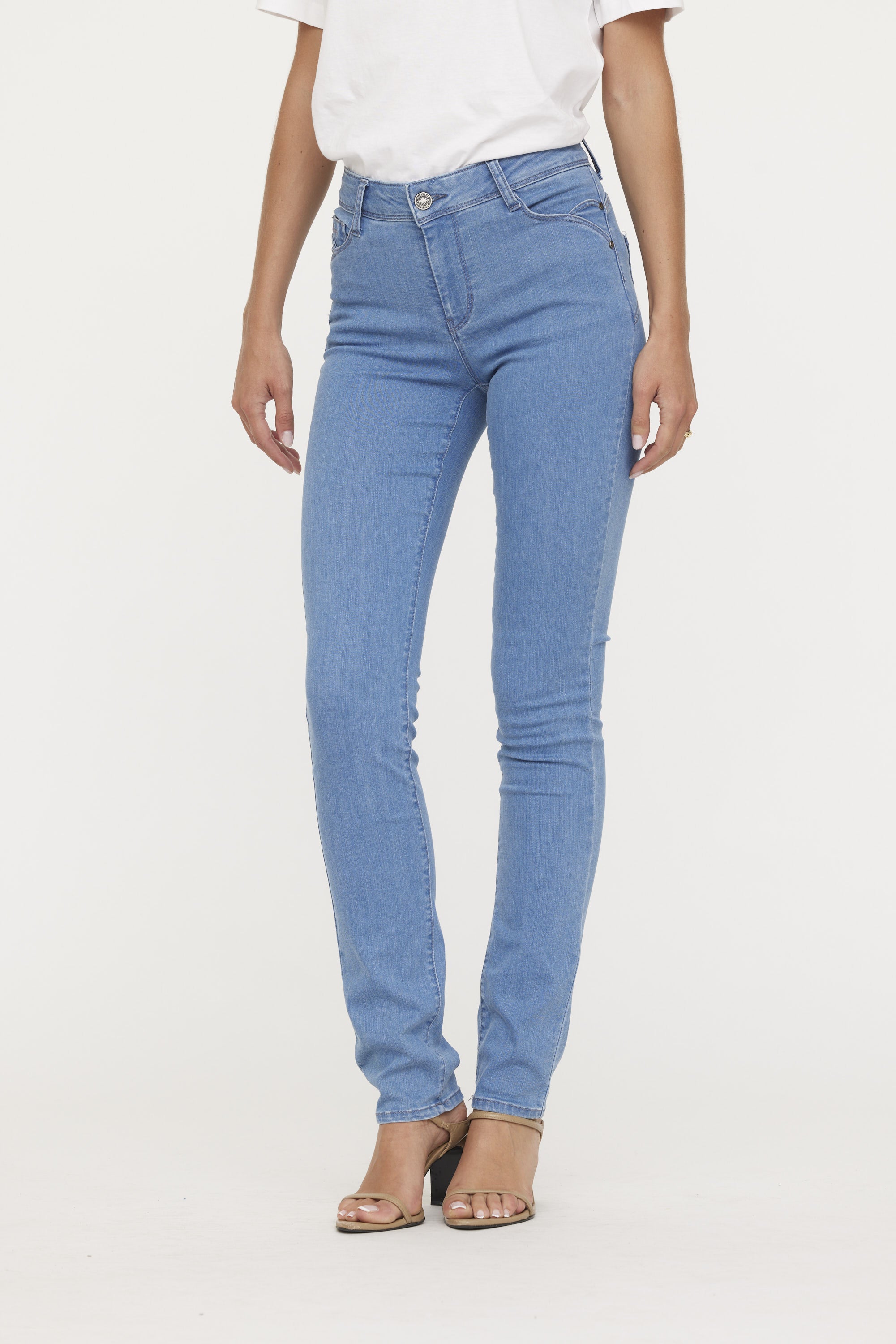 Jean JINNIE Light Blue Brushed