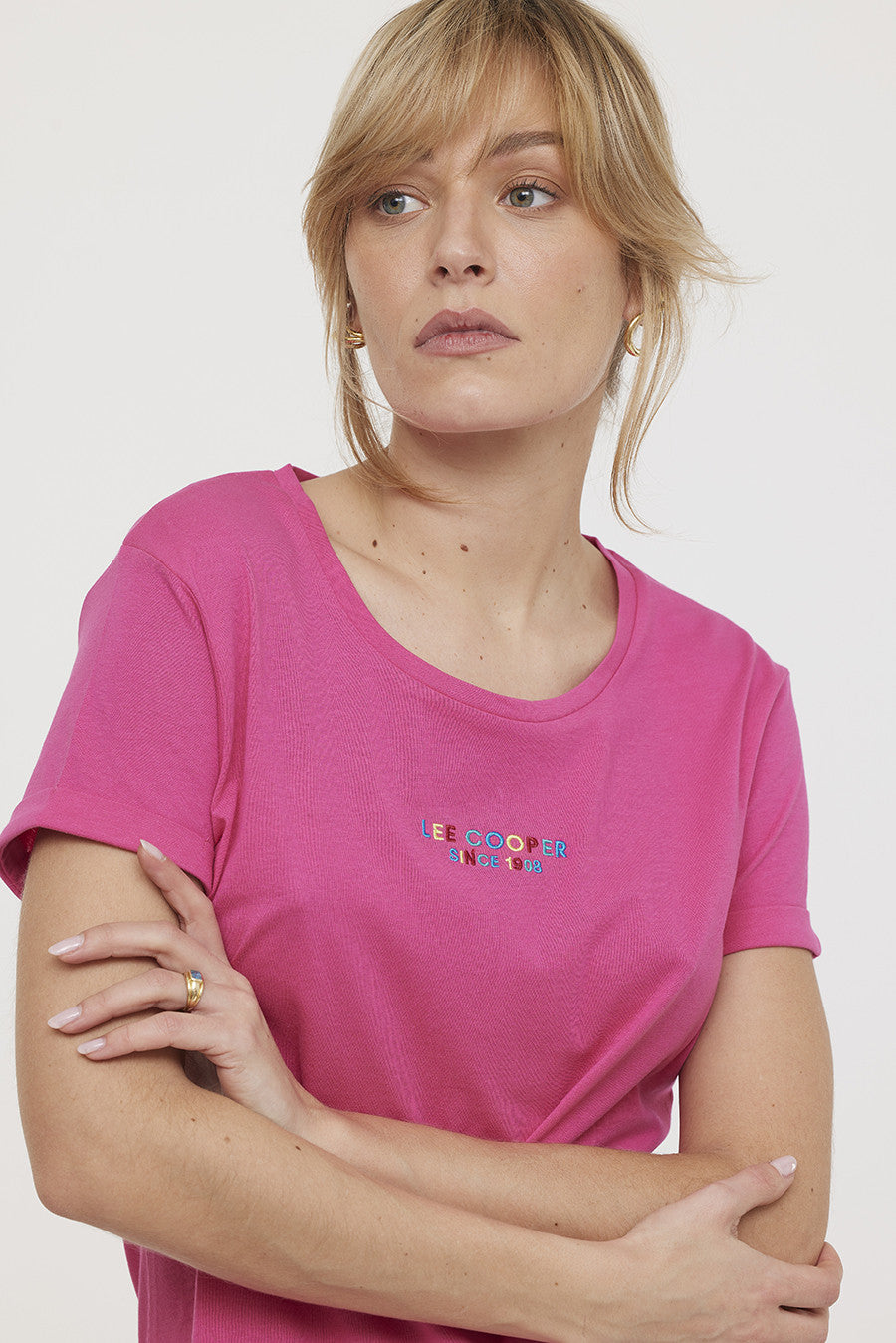T-shirt ARARI Framboise