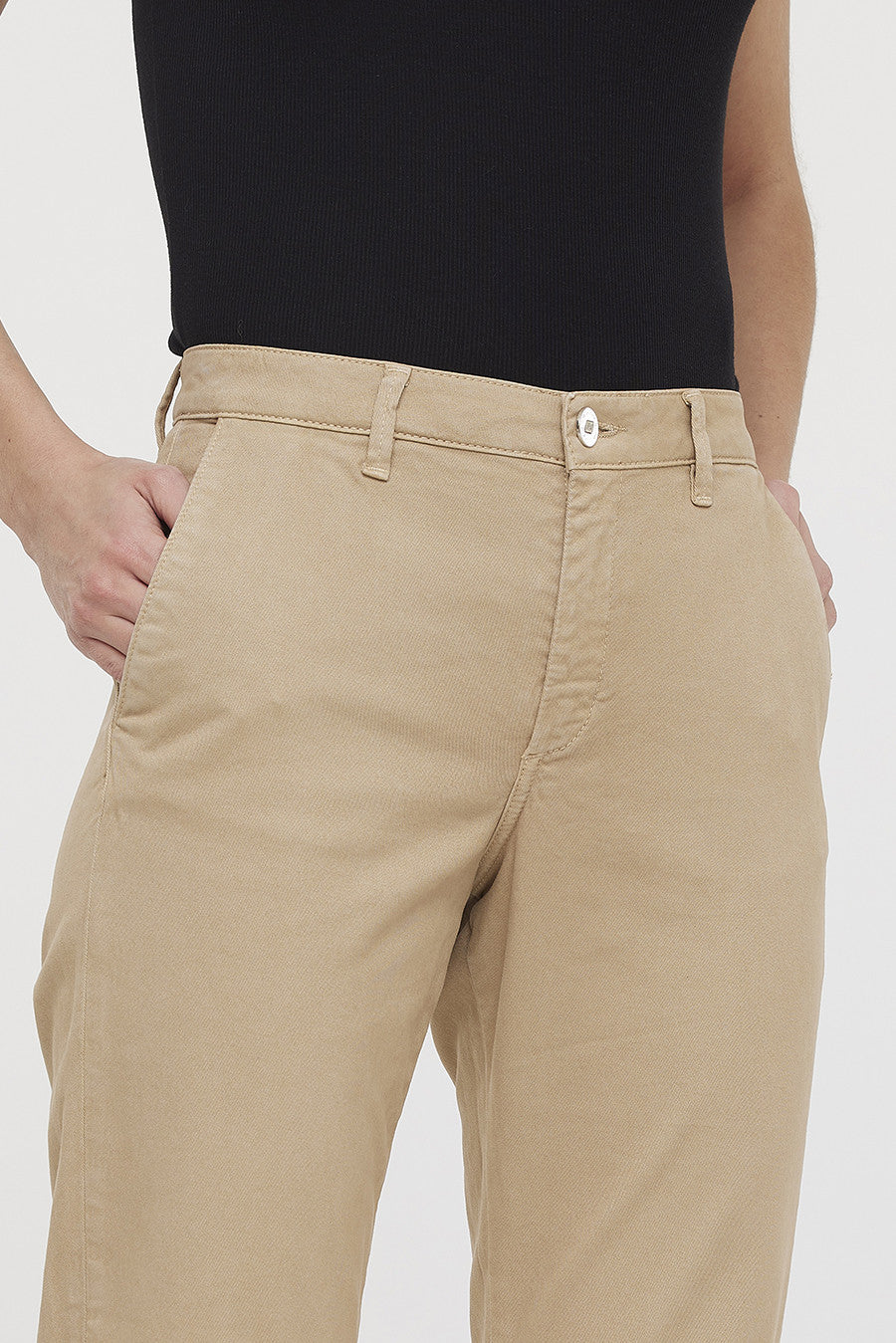 Pantalon JEMILA Argile Beige