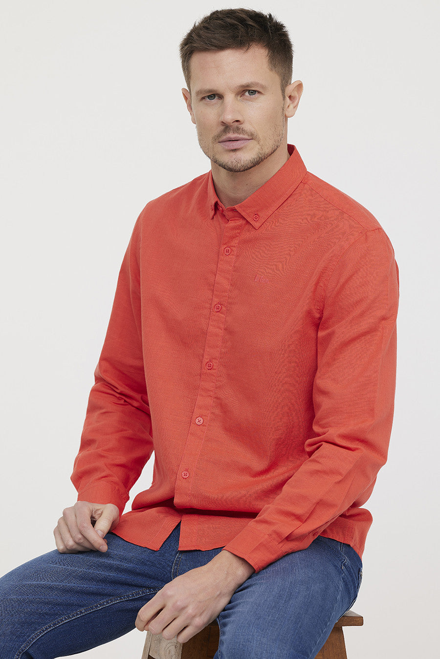 Chemise DUKO Vermillon