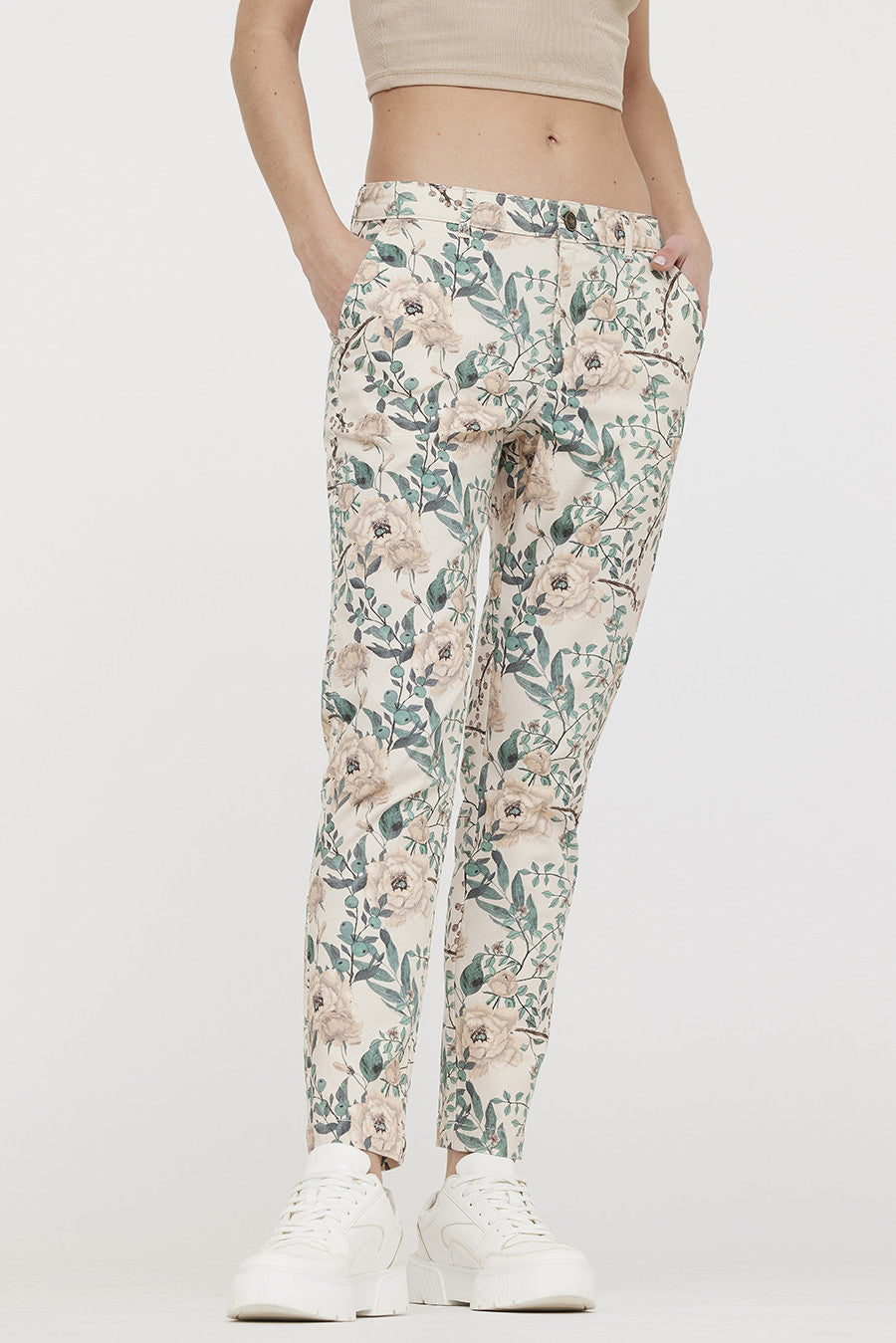 Pantalon JEMILA Cream