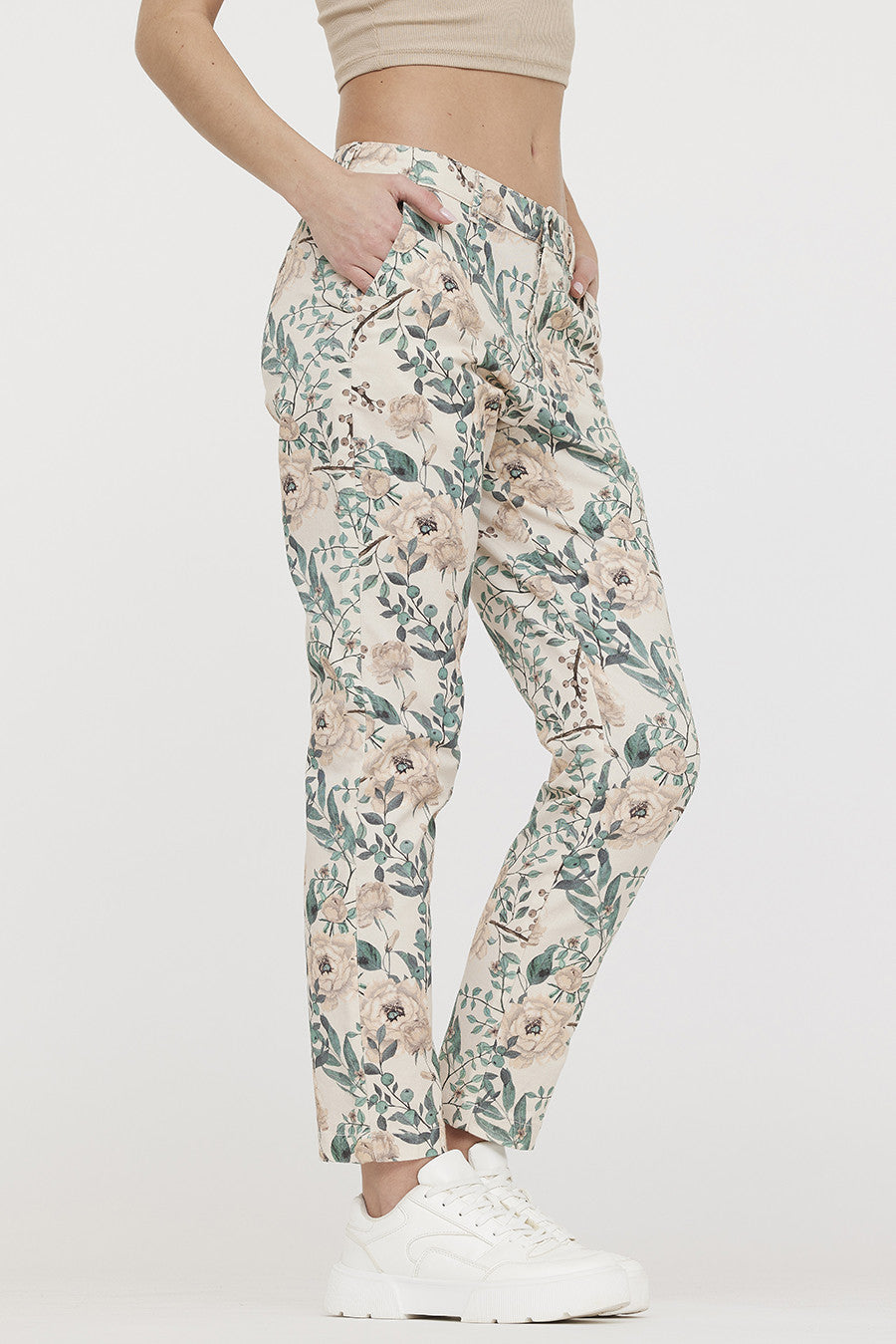 Pantalon JEMILA Cream