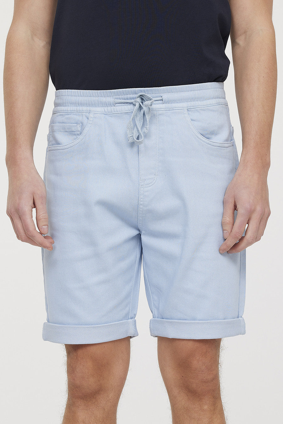 Short NAZRA Blue Grey