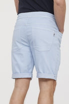 Short NAZRA Blue Grey