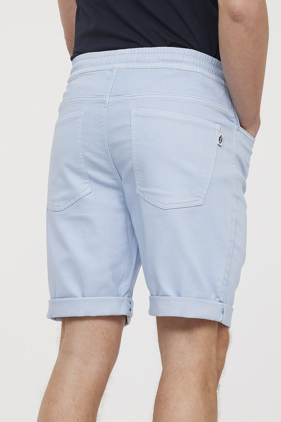 Short NAZRA Blue Grey