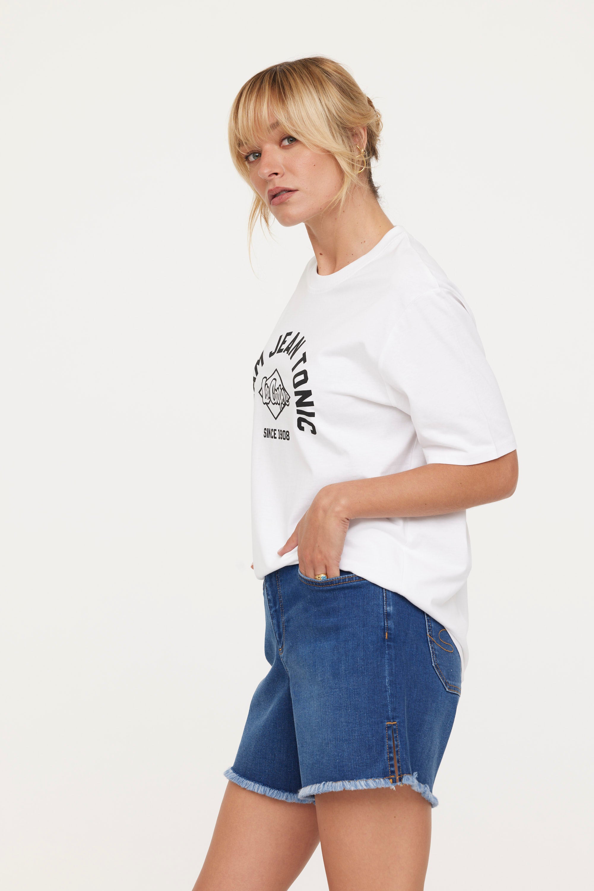 T-shirt AGINO Blanc