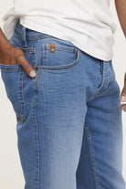 Jean LC020 Bright Blue Brushed