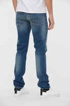 Jeans LC122 Medium Blue Brushed