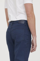 Jean LC126 Pure indigo coatted