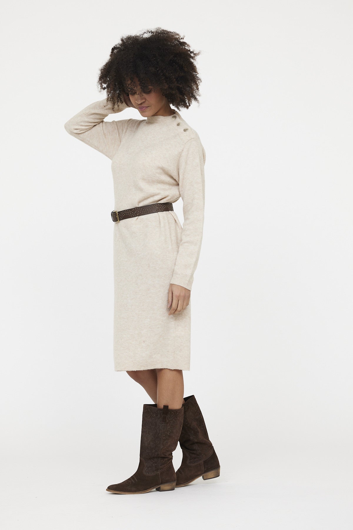 Robe LAMSA Argile Beige