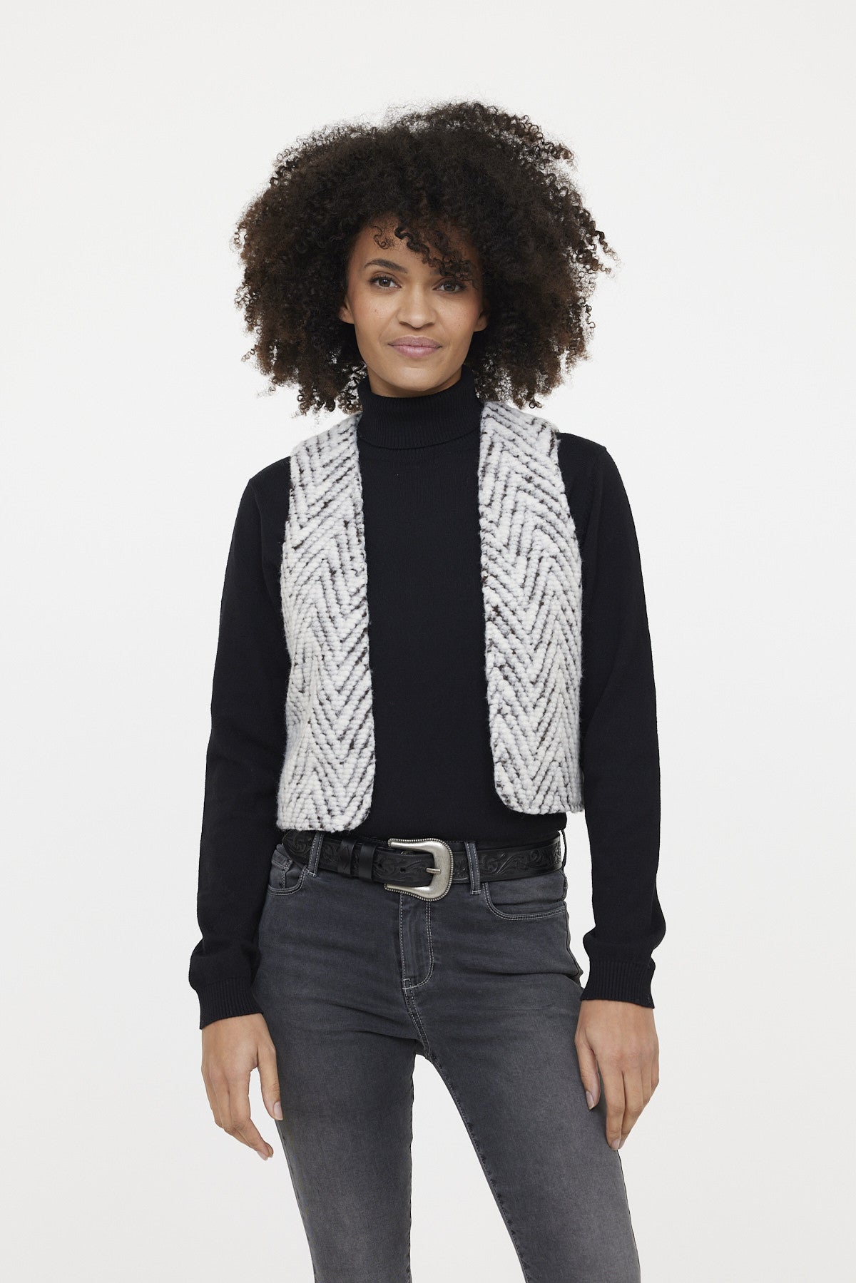 Gilet FUMIRA Ivory