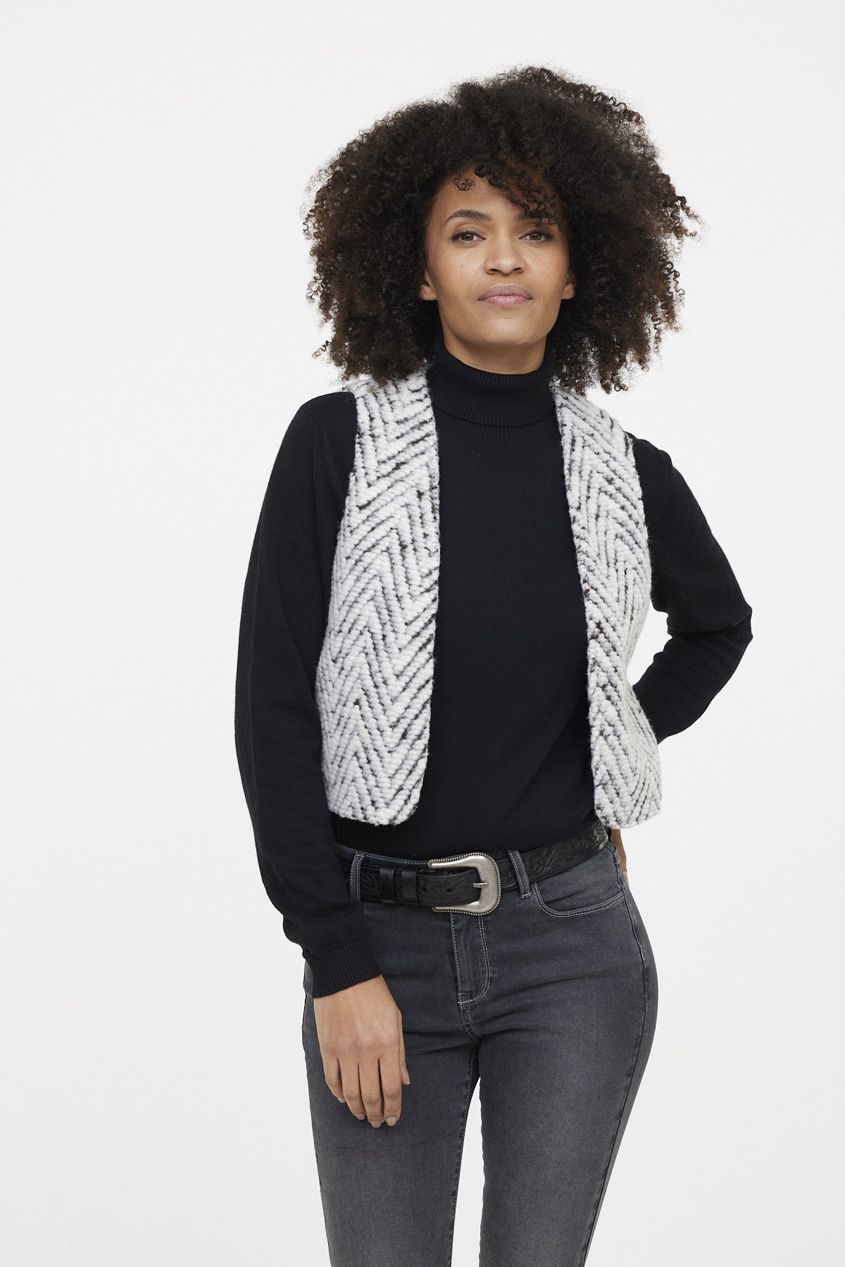 Gilet FUMIRA Ivory