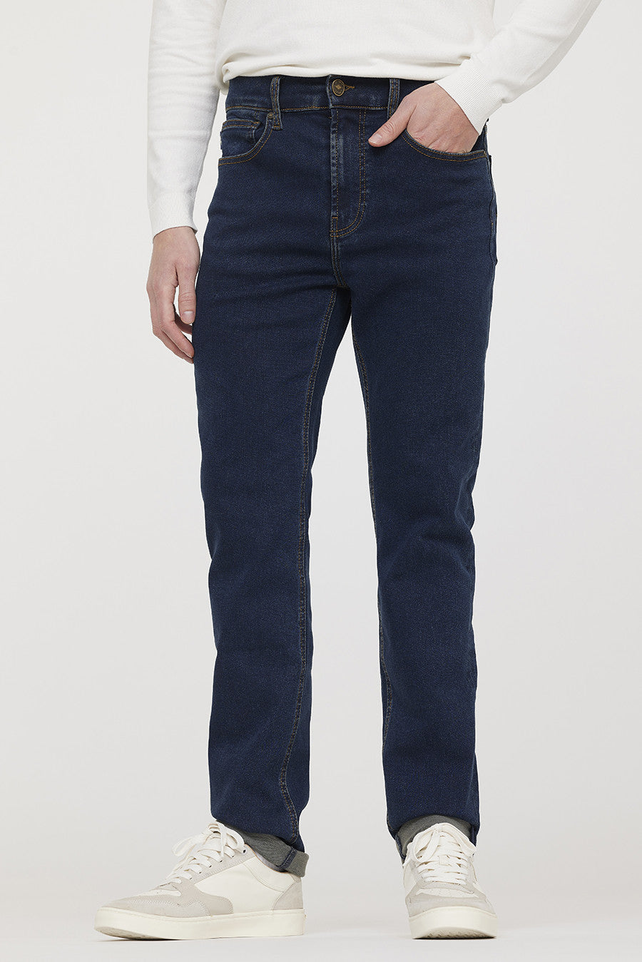 Jean LC126 Blue Black Pique