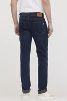 Jean LC122 Blue Black Piqué Brushed