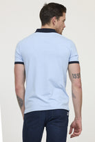 Polo BAC Gris bleu chiné