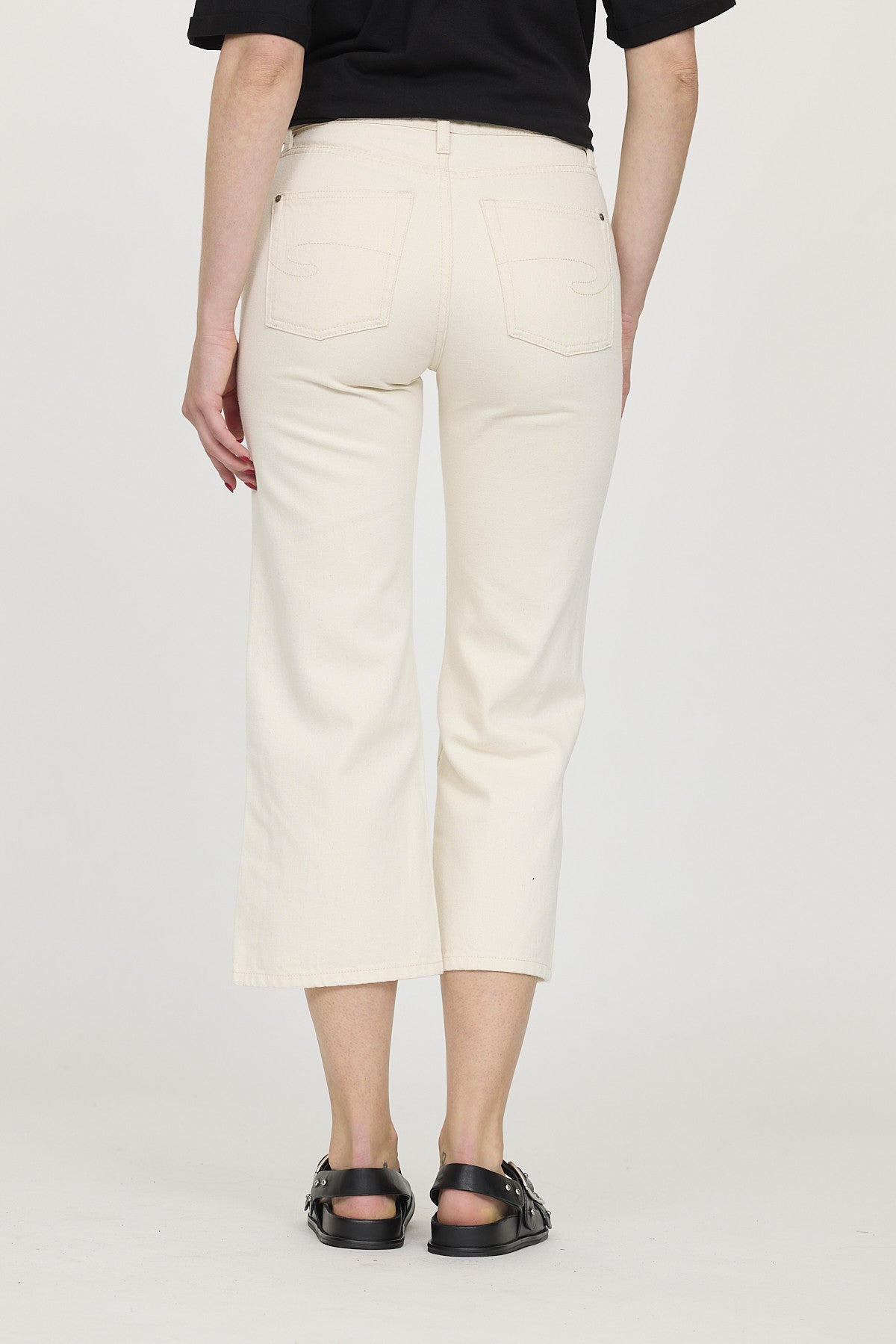Pantalon JEMMA Écru