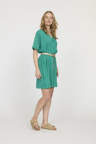 Robe LAGE Vert profond