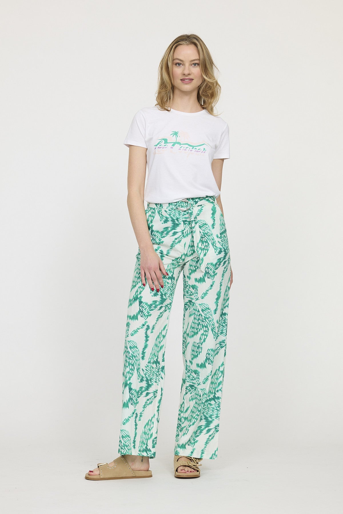 Pantalon GAYA Vert profond