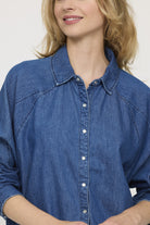 Chemise DULIA Vintage Blue