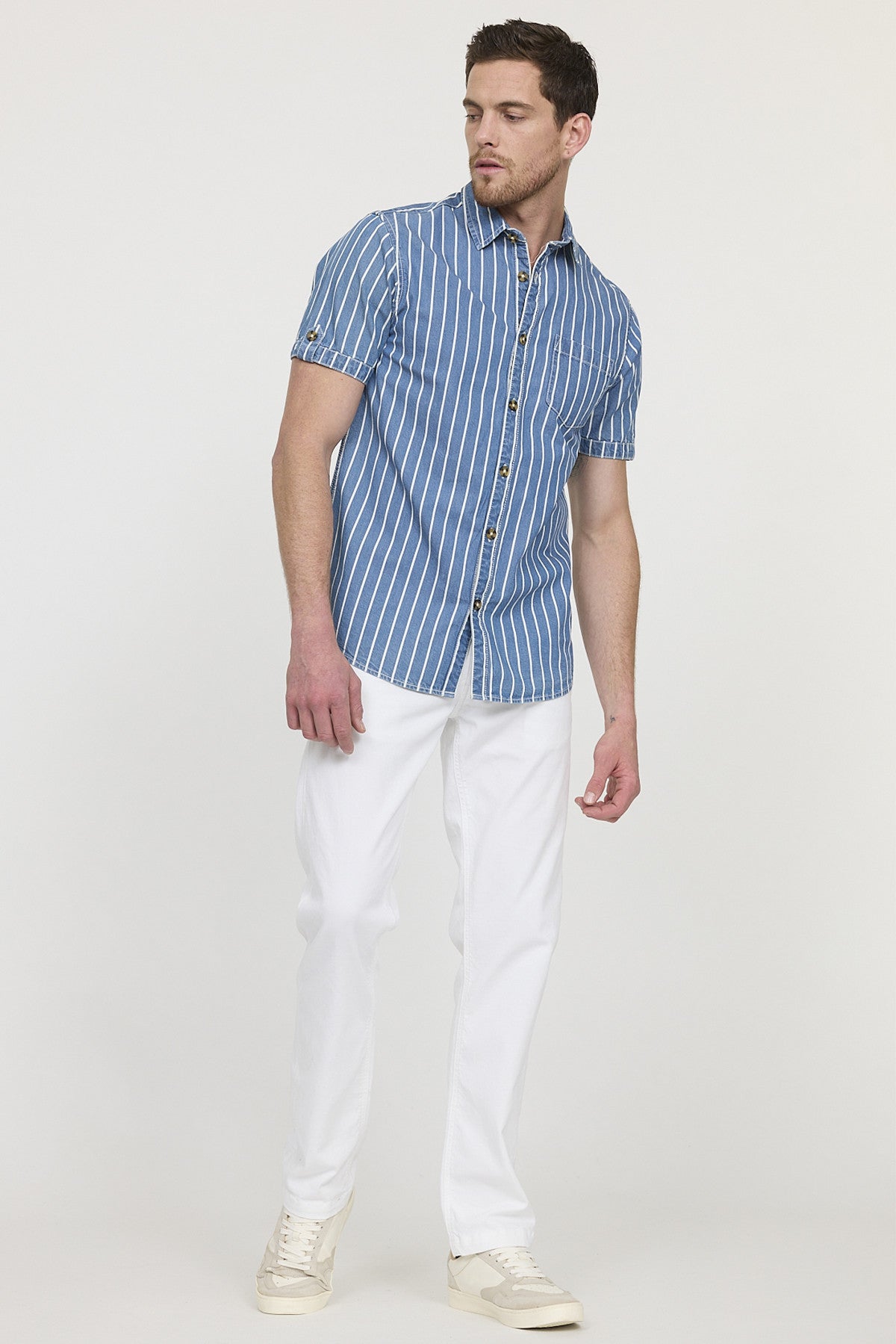 Chemise DOULY Light Blue stripes