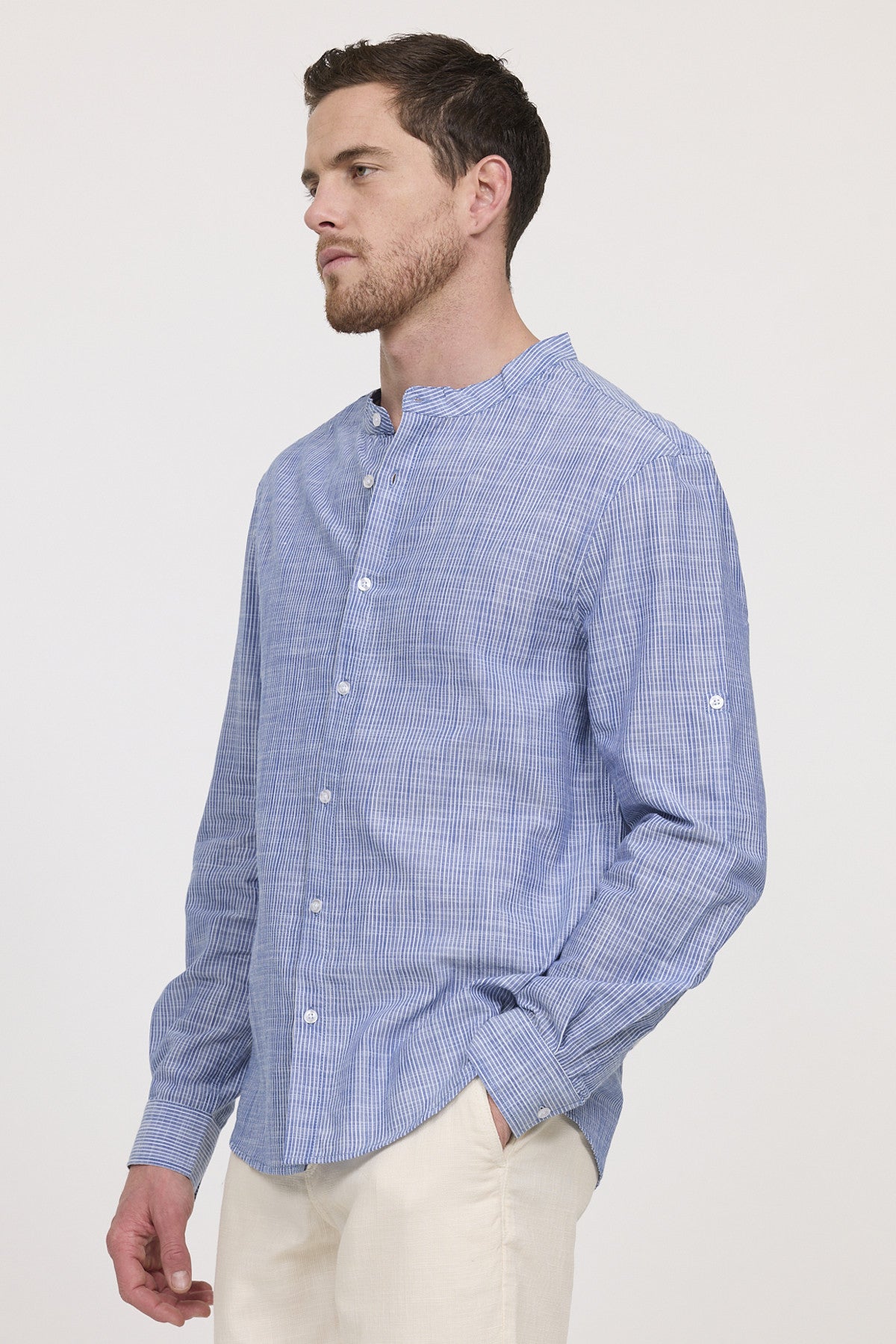 Chemise DUMORI Navy stripes