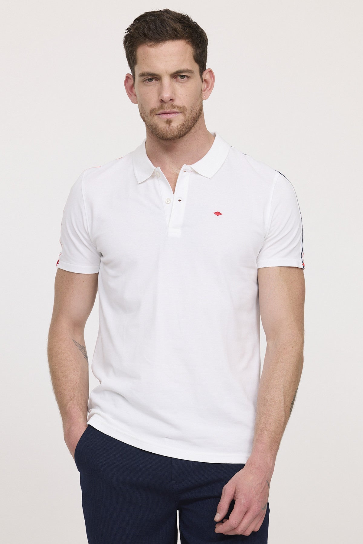 Polo BASSY Blanc