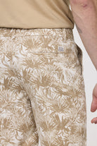 Short NARO AOP palmier marron