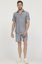Short NINO Navy stripes