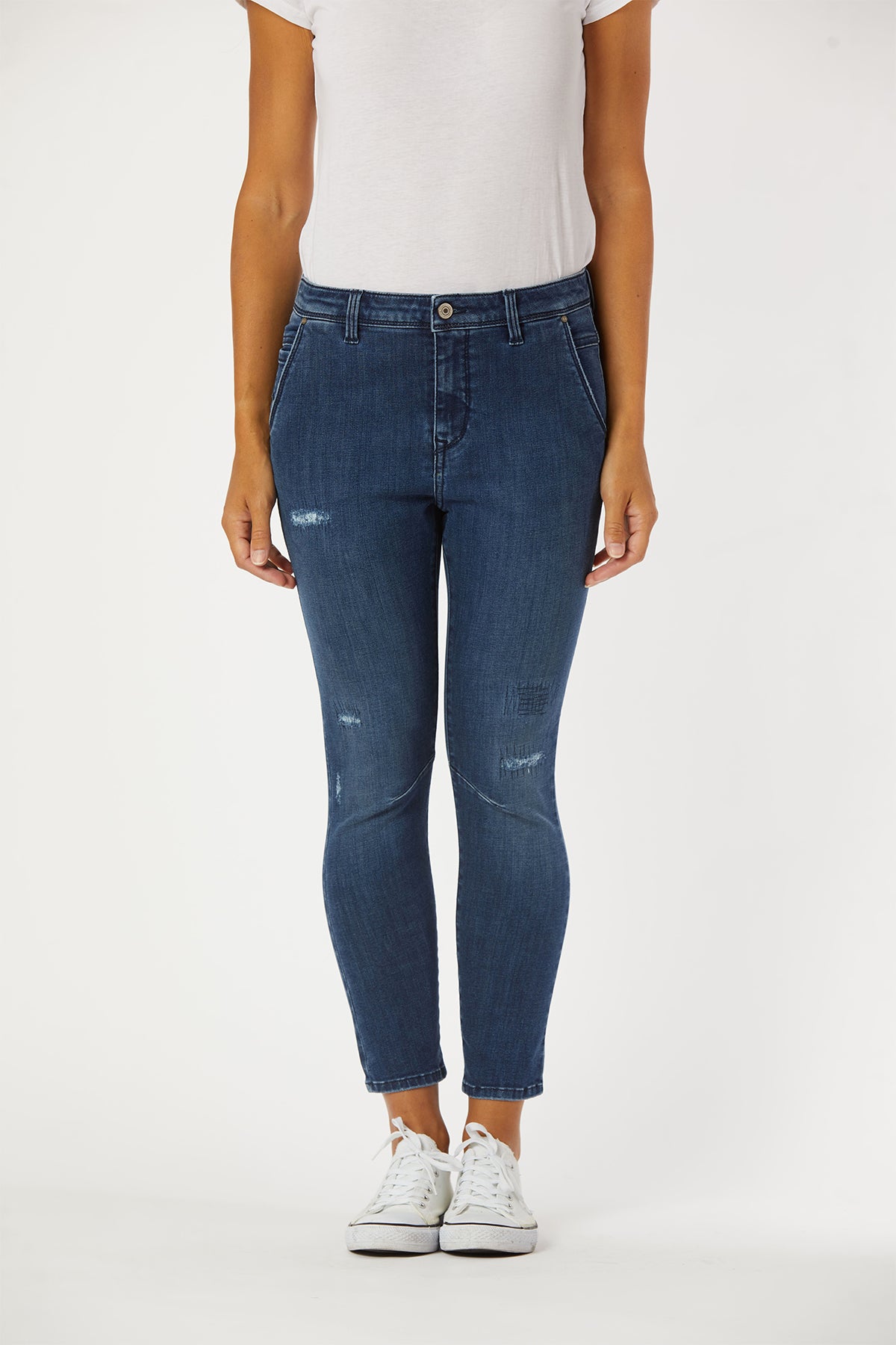 Jeans JAZY Destroy Ocean Blue