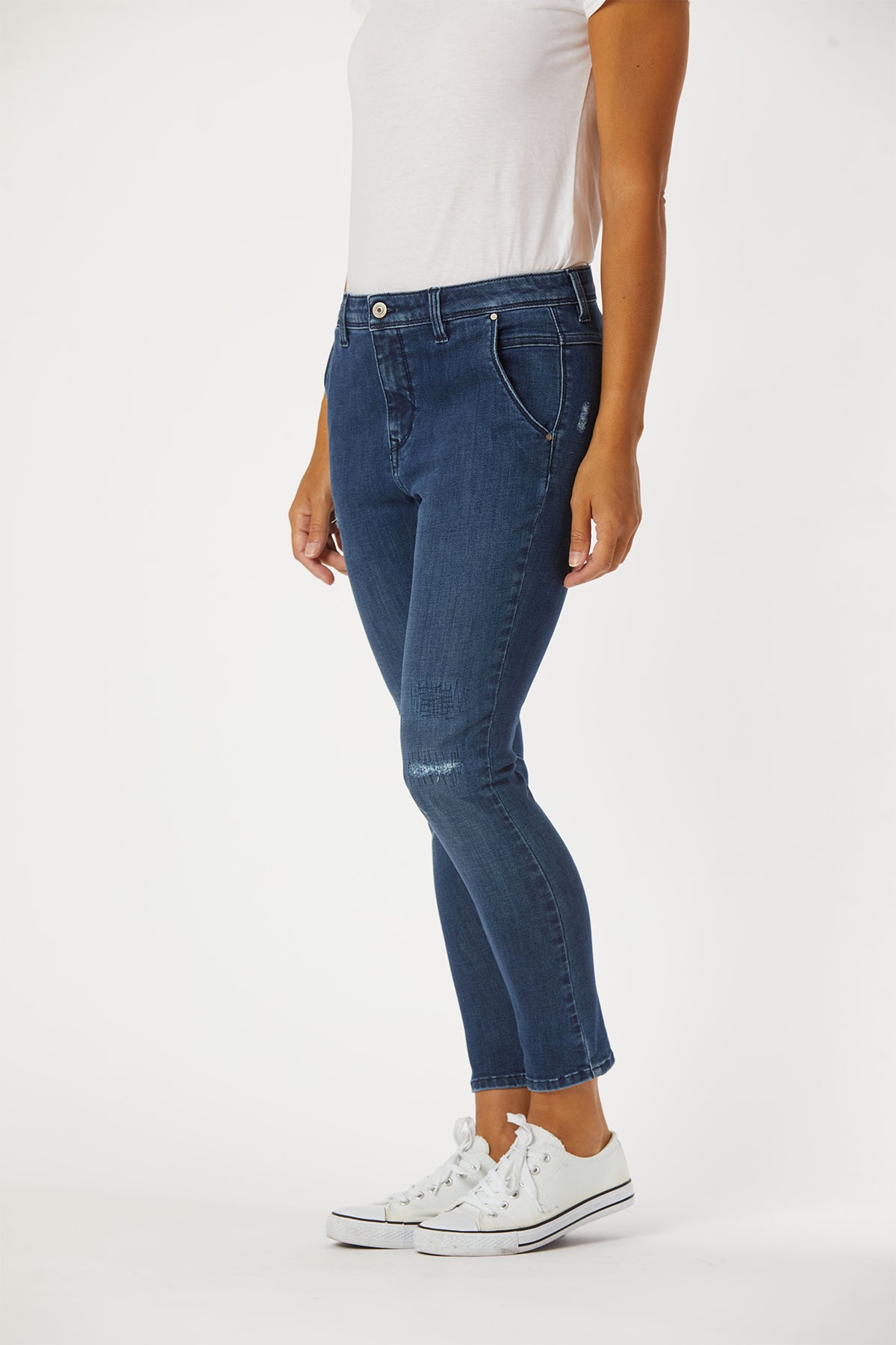 Jeans JAZY Destroy Ocean Blue