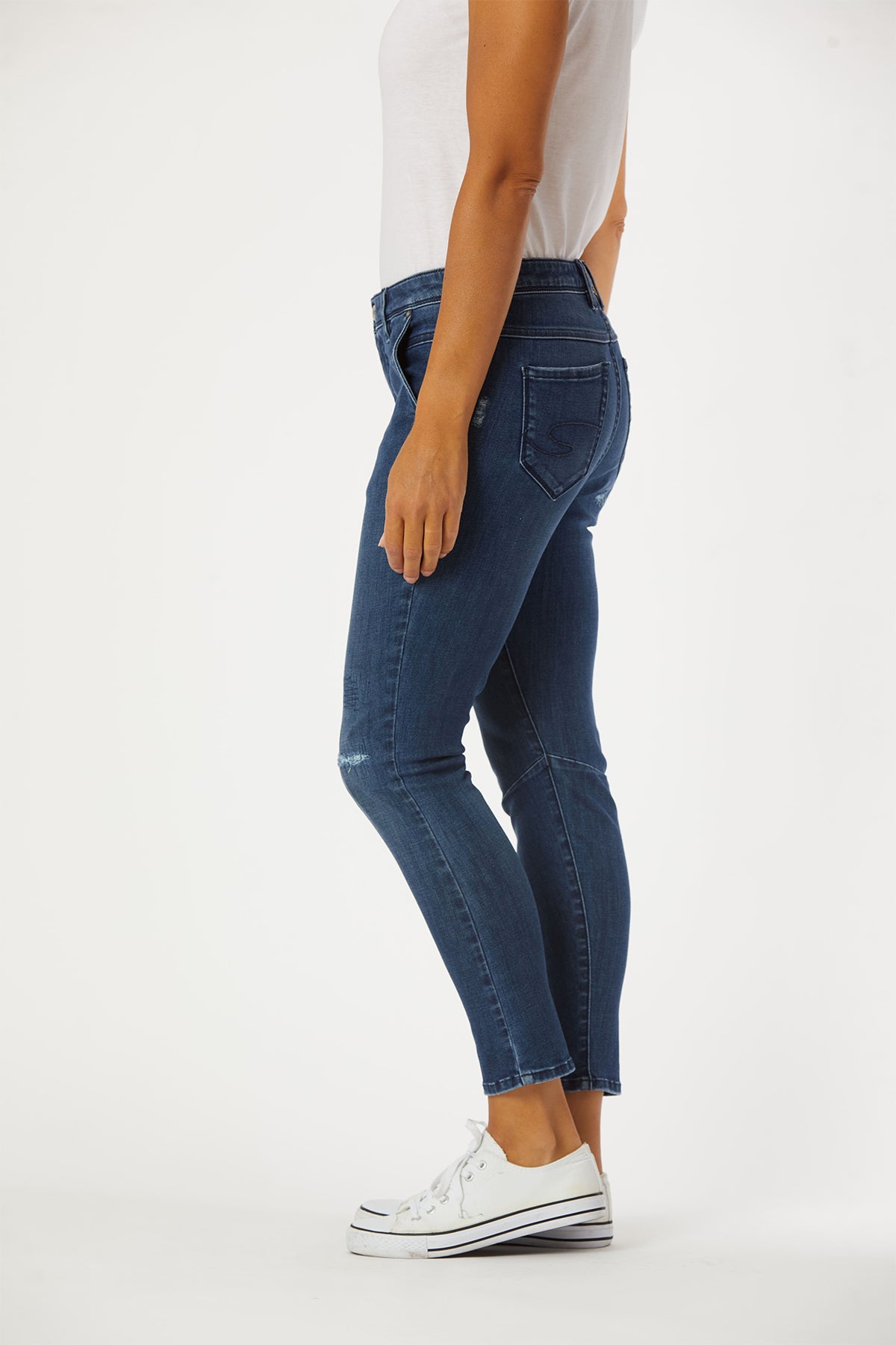 Jeans JAZY Destroy Ocean Blue