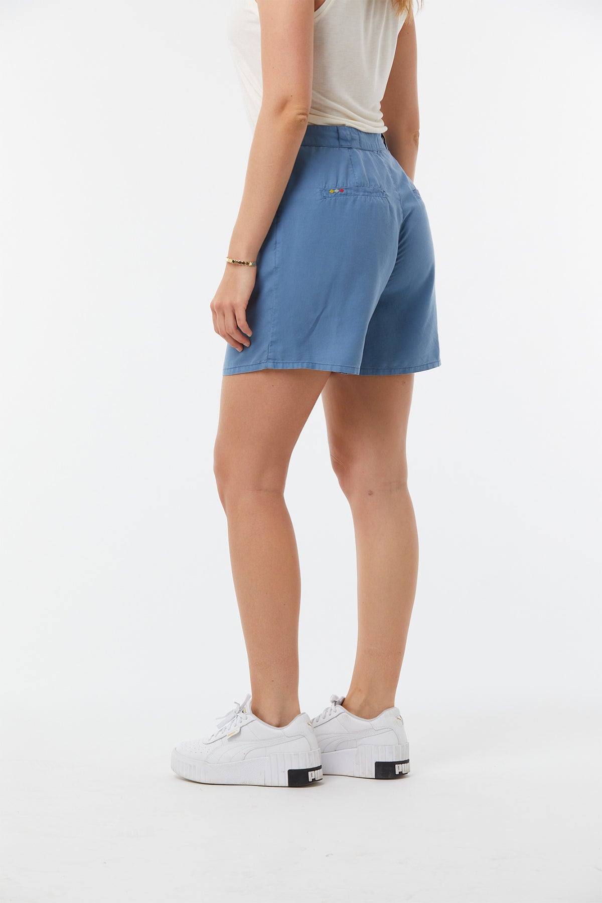 Short NALIA Grey Blue