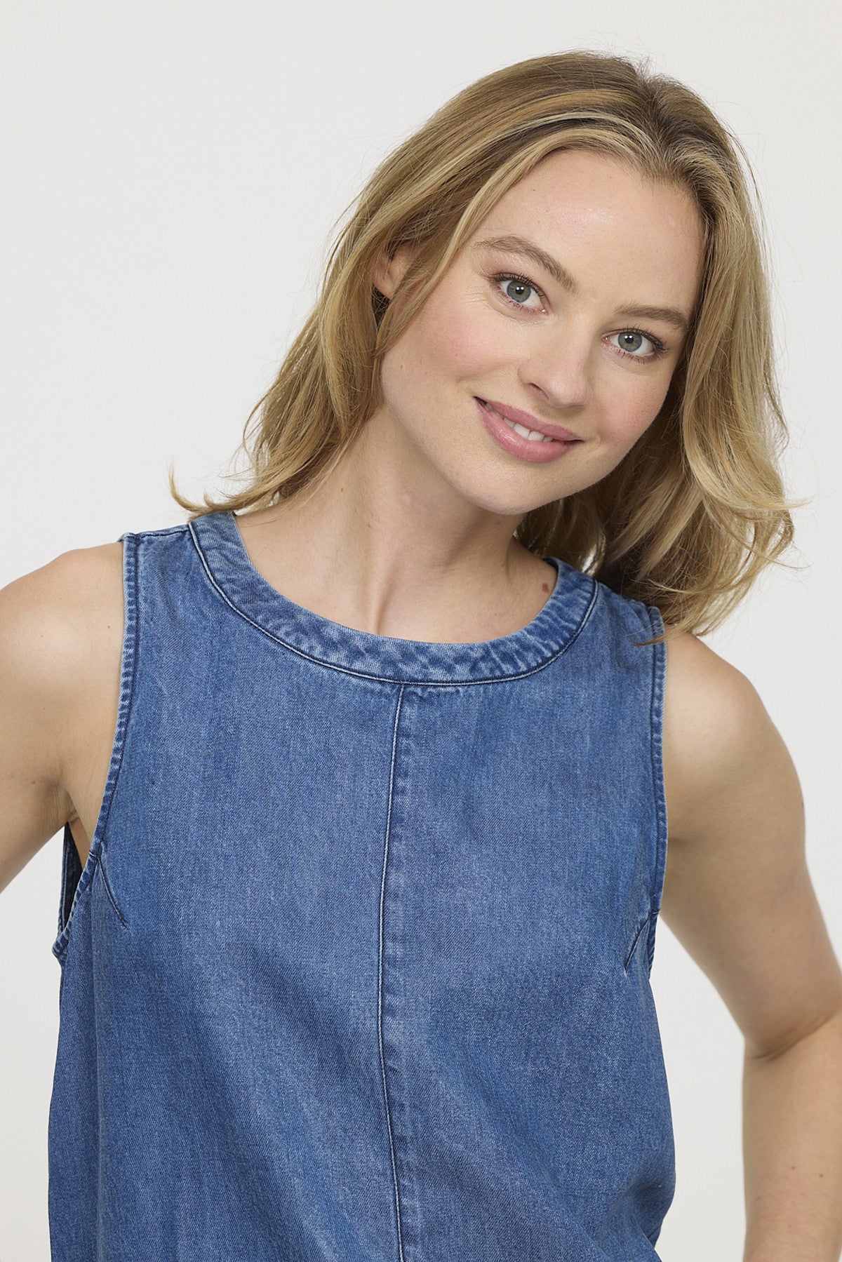 Blouse AJUN Medium Blue