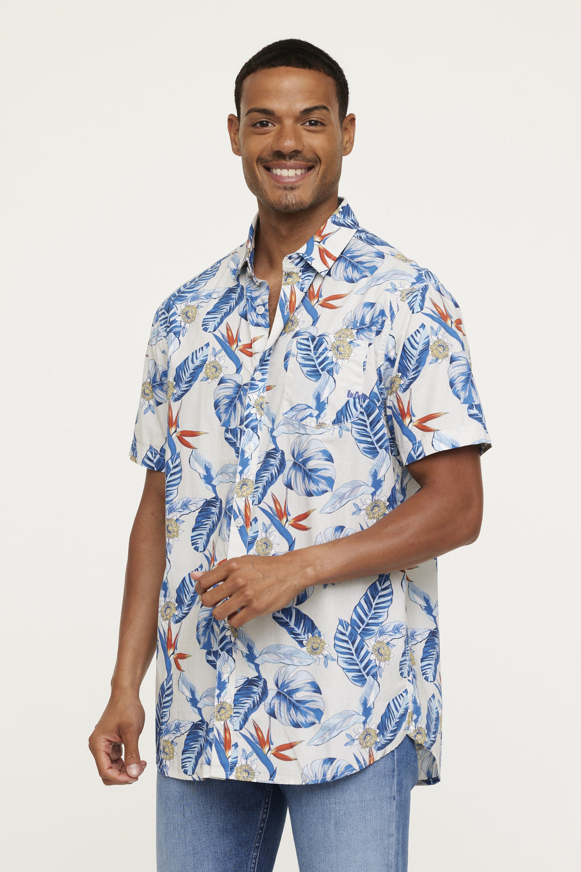 Chemise DARIZO Blue Grey