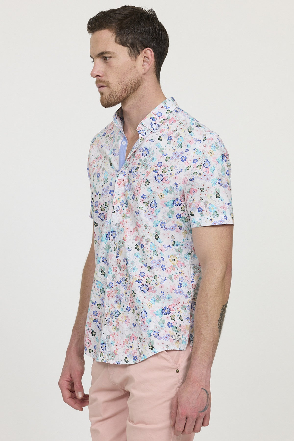 Chemise DAVIS MC Blanche