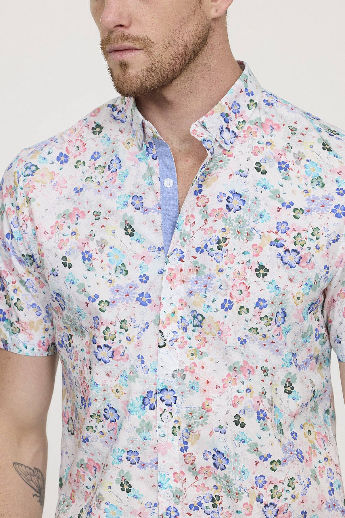 Chemise DAVIS MC Blanche