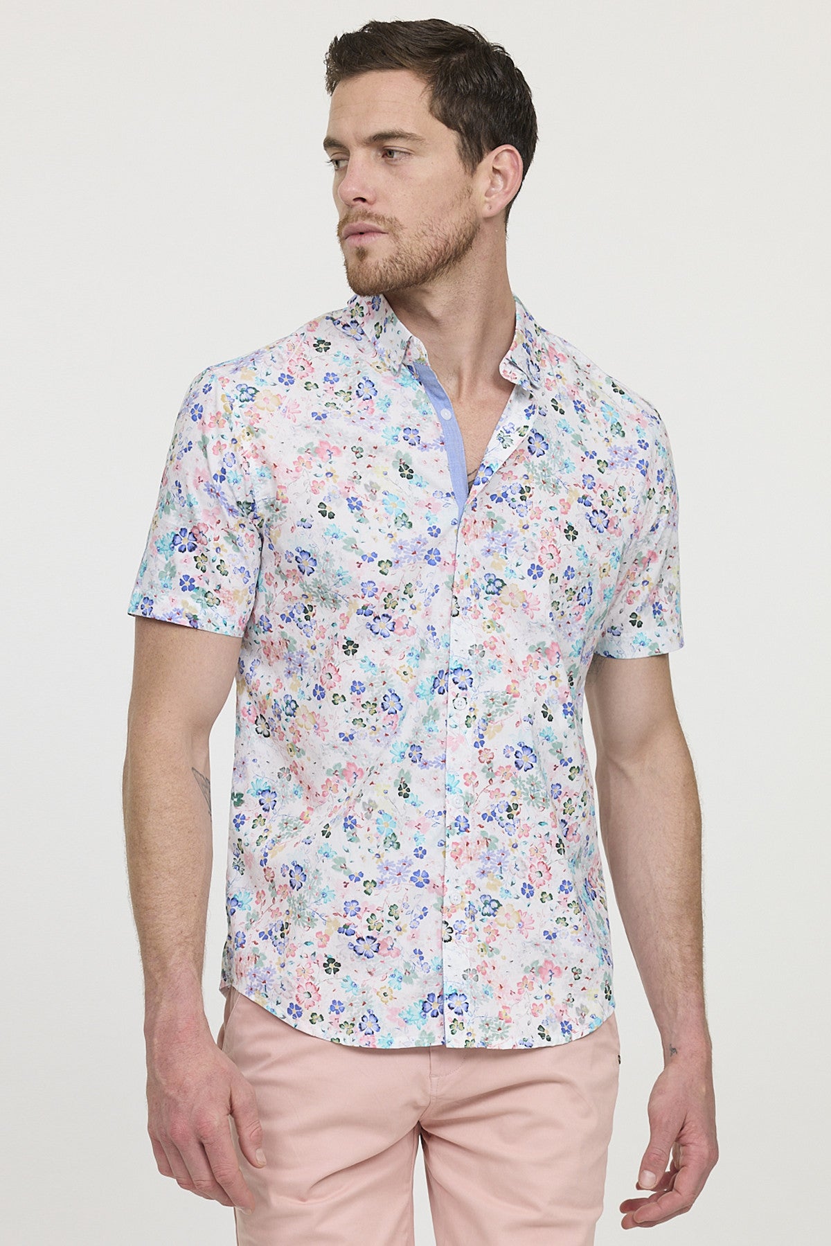 Chemise DAVIS MC Blanche