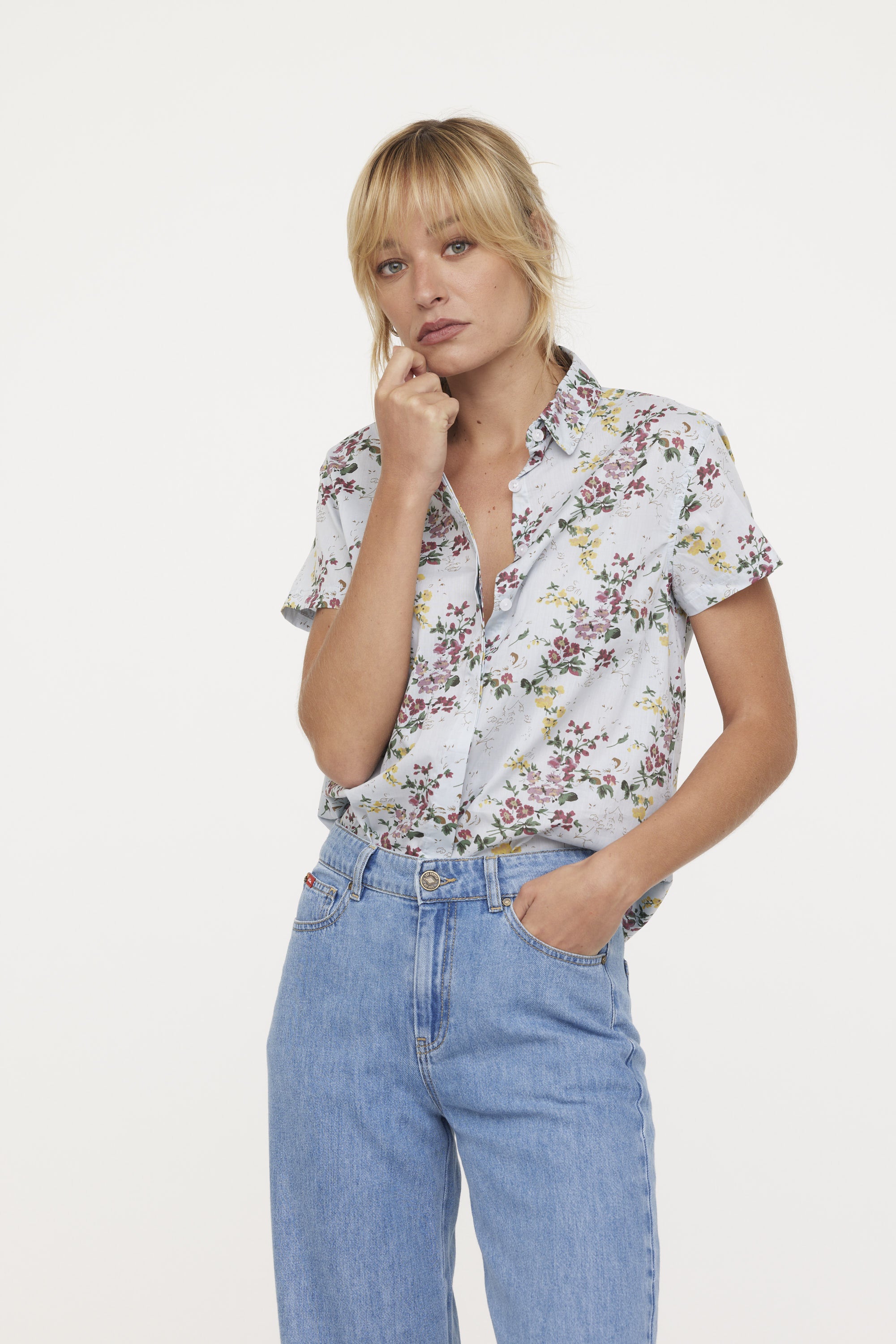 Chemise DIMA Blue Grey